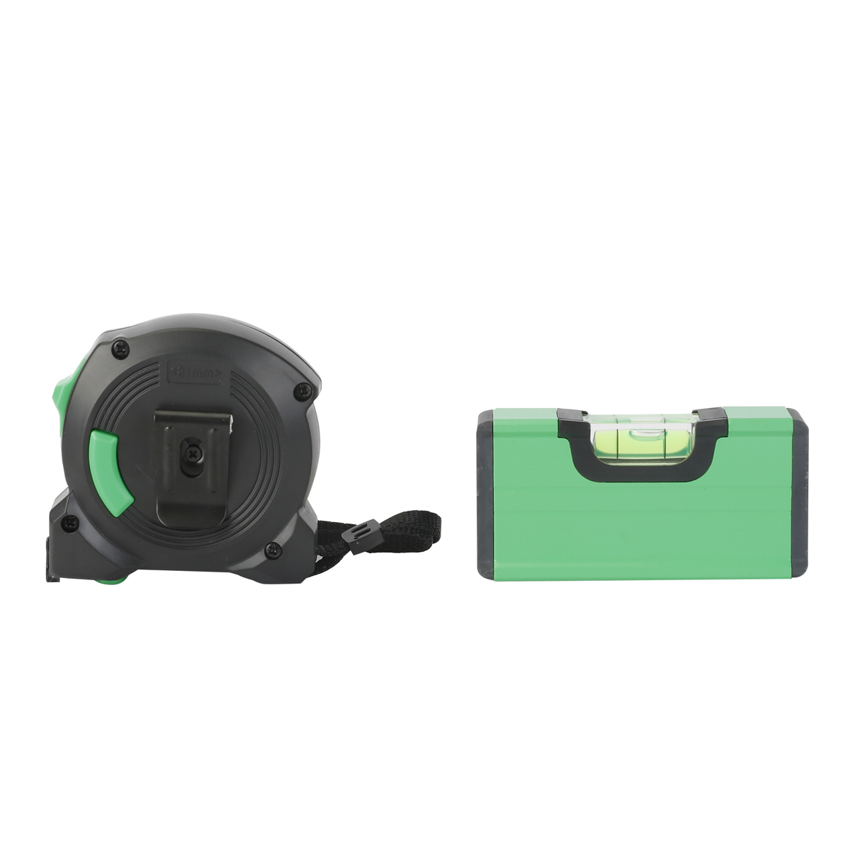 Rikä 2-Piece 8m Tape Measure and Mini Box Level Set